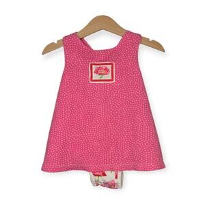 Marimekko by Sweet Potatoes Snap-bottom Dress Romper 18mos